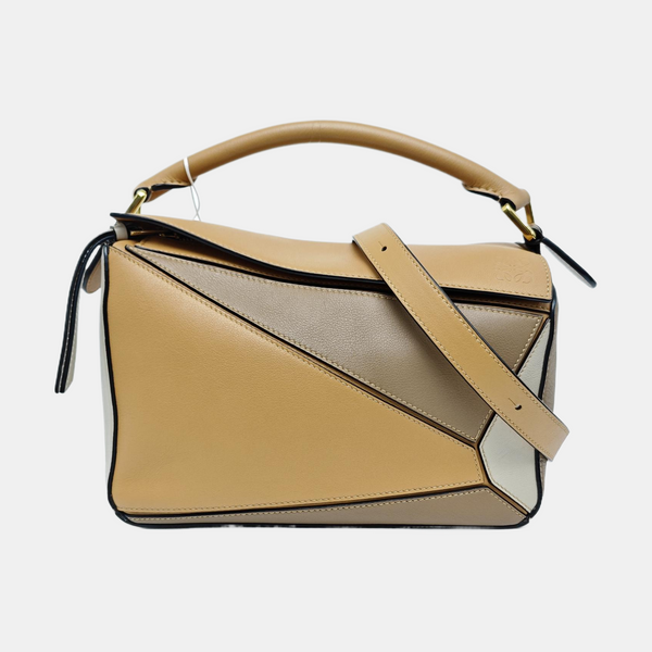 Puzzle Small Calfskin Multicolor