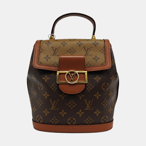 SPEEDY Nano Monogram lona revestida marrón