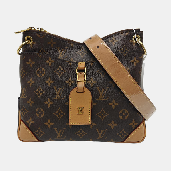ODEON PM Monogram Coated Canvas Brown
