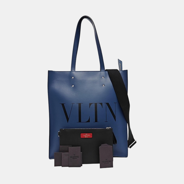 Vltn Calfskin Blue