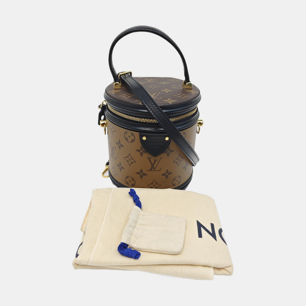 CANNES PM Monogram Coated Canvas Brown