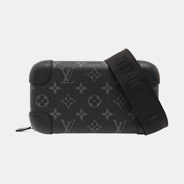 HORIZON Monogram Coated Canvas Black