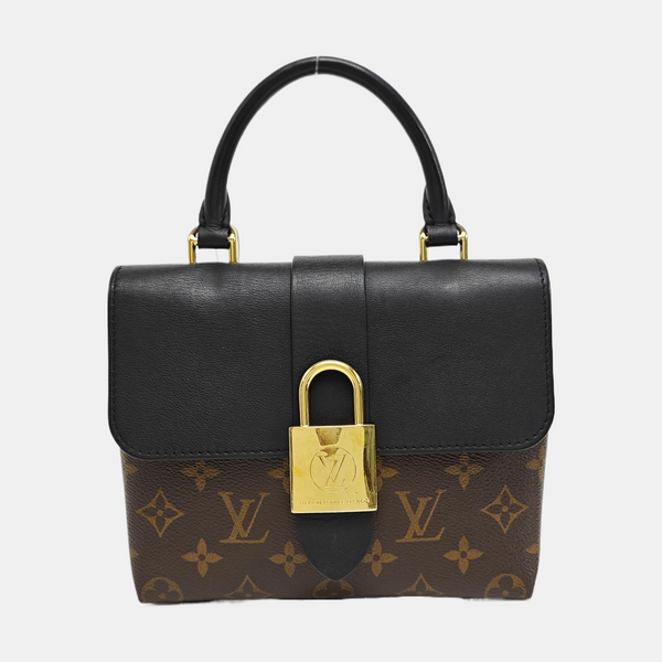 LOCKY BB Monogram Coated Canvas Brown