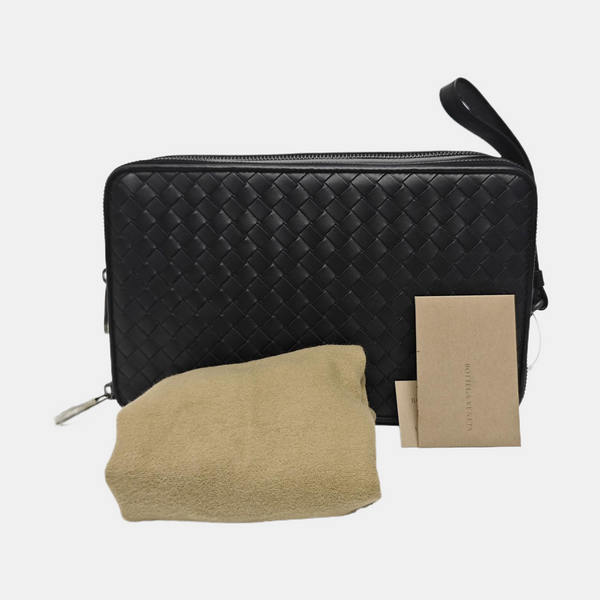 Calfskin Clutch Black