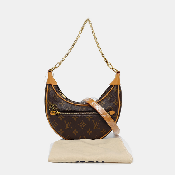 LOOP Monogram Coated Canvas Brown