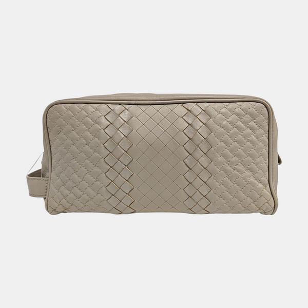 Calfskin Clutch Gray
