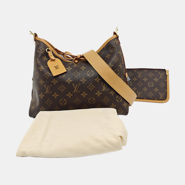 CARRYALL PM Monogram Coated Canvas Brown