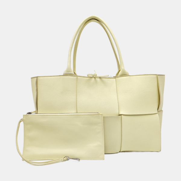 Arco Medium Lambskin Yellow