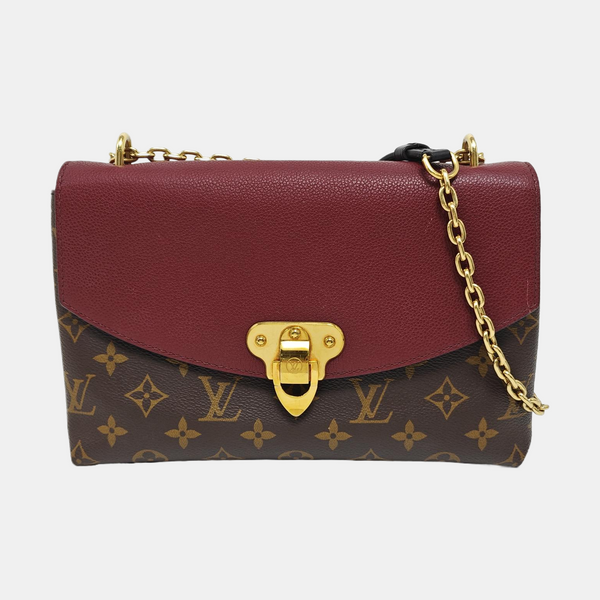 SAINT PLACIDE Monogram Coated Canvas Brown
