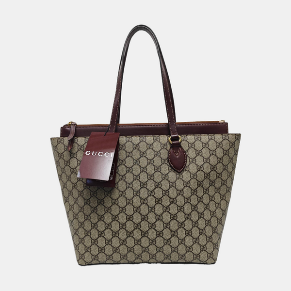 Monogram Coated Canvas Shoulder Bag Black