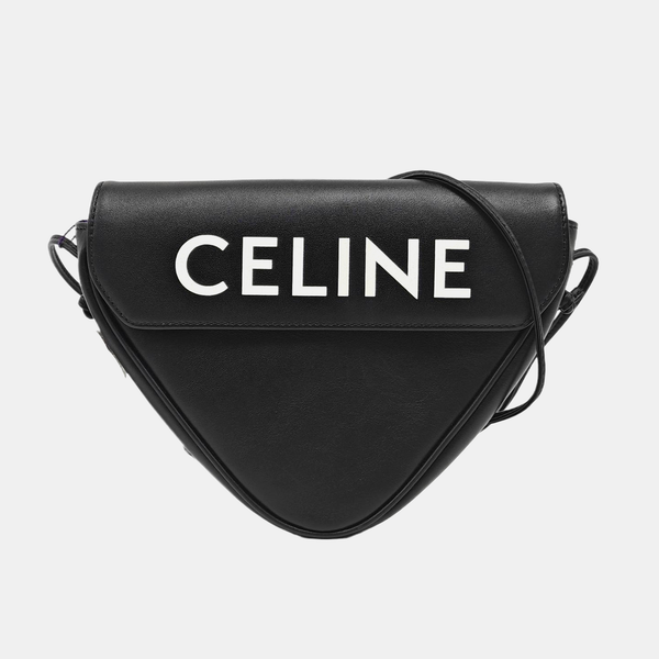 TRIANGLE Calfskin Black