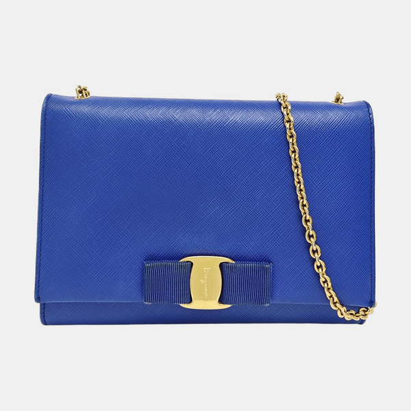 Ginny Calfskin Blue