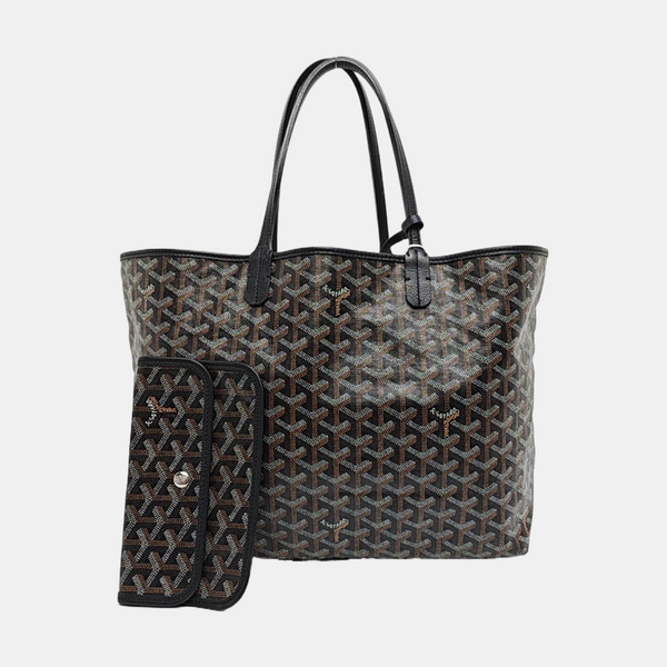 Saint Louis PM Coated Canvas Black