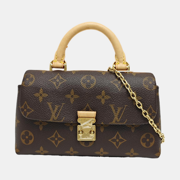 MADELEINE Monogram Coated Canvas Brown