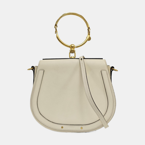 Nile Medium Calfskin White