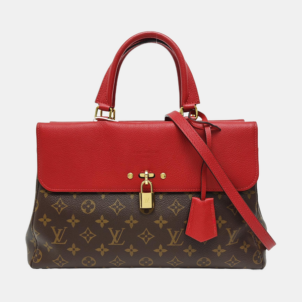 VÉNUS Monogram Coated Canvas Brown