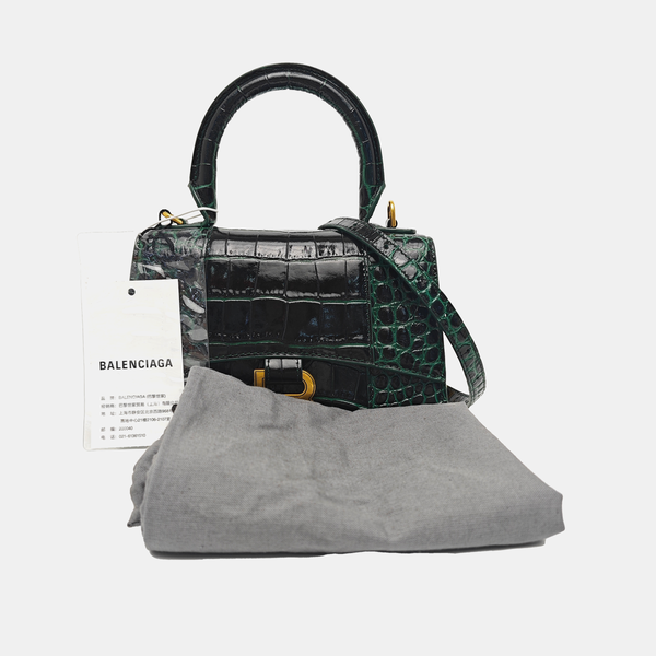 Hourglass XS Calfskin Green