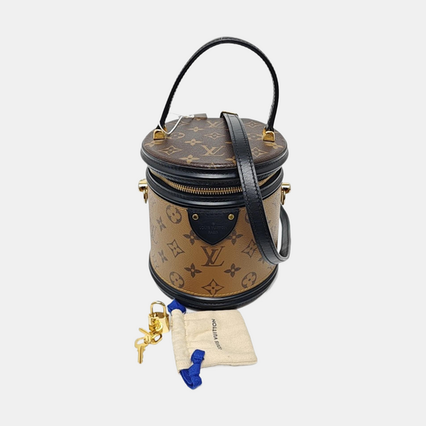 CANNES PM Monogram Coated Canvas Brown