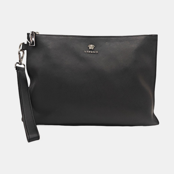 Calfskin Clutch Black