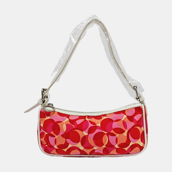 Canvas Top Handle Bag Multicolor