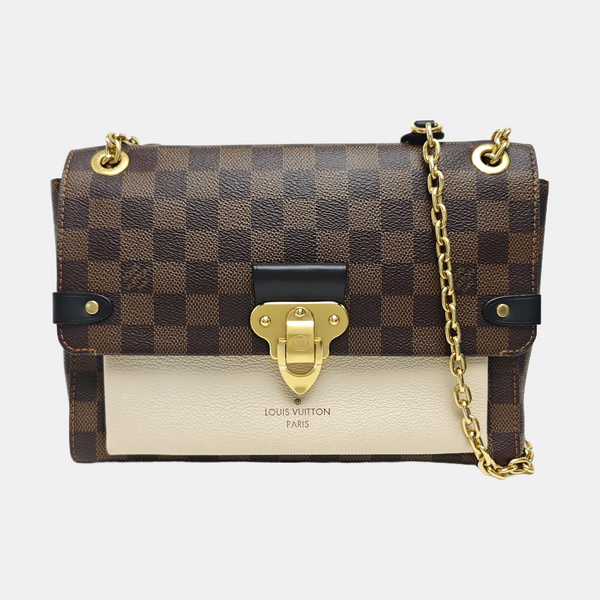 VAVIN PM Damier Ebene Coated Canvas Brown