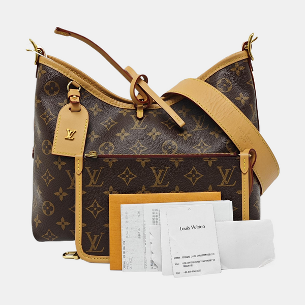 CARRYALL PM Monogram Coated Canvas Brown