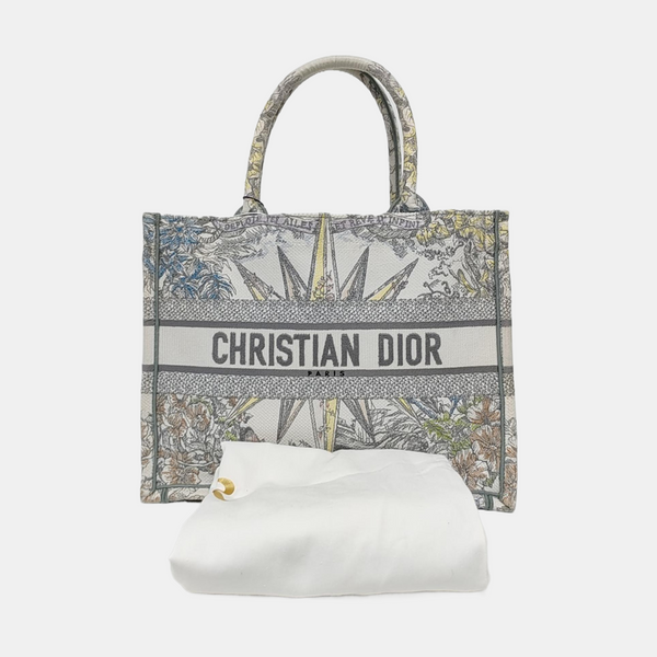 Book Tote Medium Fabric Gray