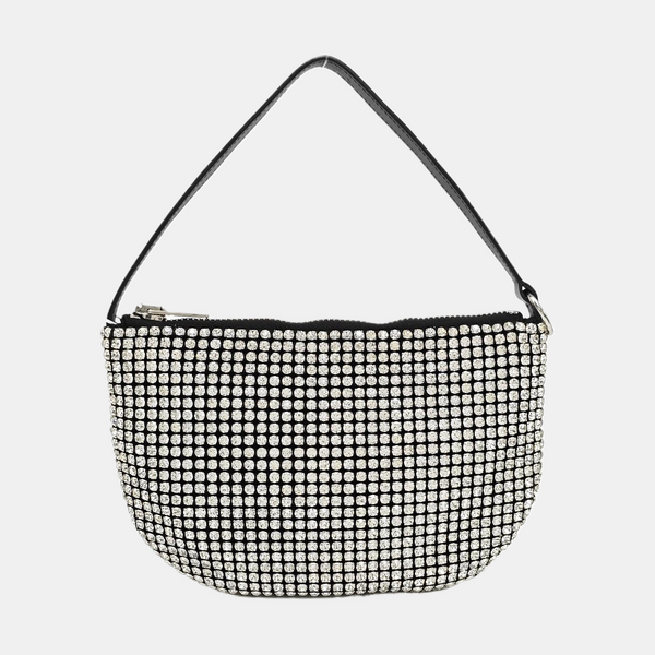 Lab-Grown Diamond Top Handle Bag Silver
