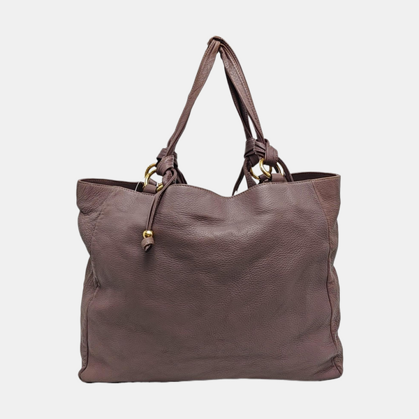 Bamboo 1947 Medium Calfskin Purple