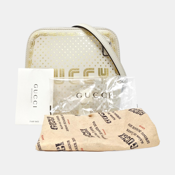 Gucci X Sega Mini Calfskin White