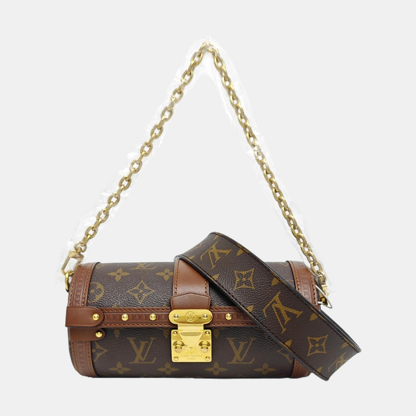 PAPILLON 19 Monogram Coated Canvas Brown