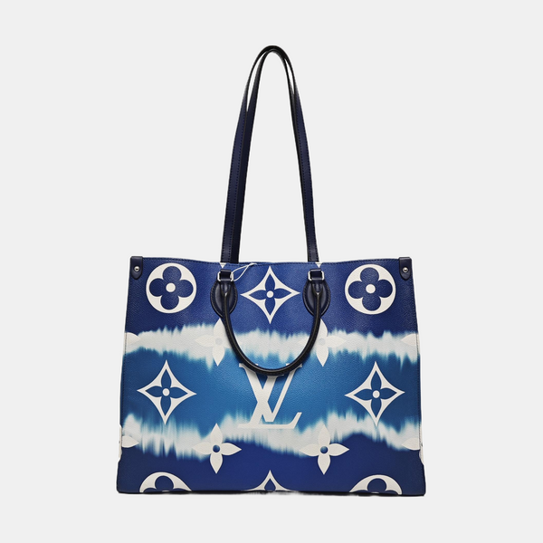 ONTHEGO GM Coated Canvas Blue