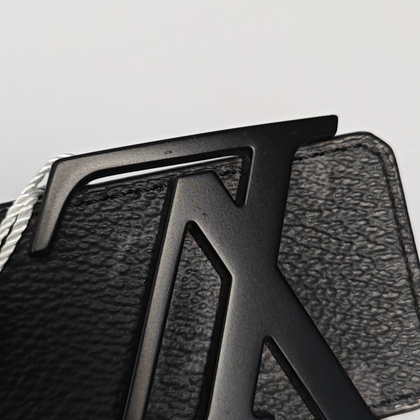Coated Canvas Belt Black
