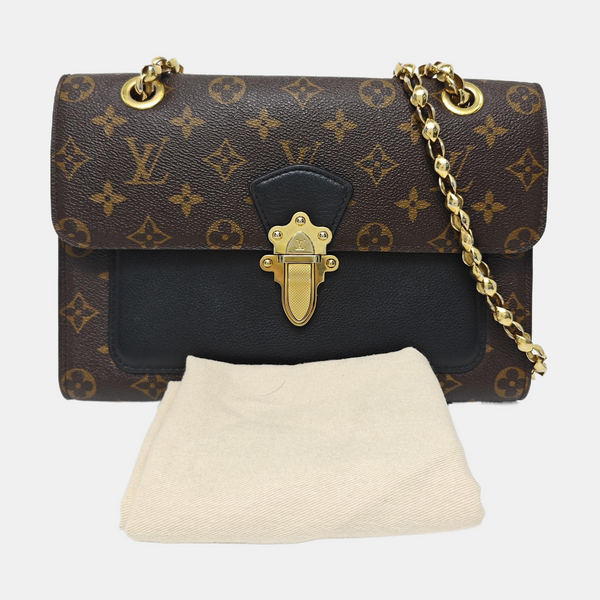 VICTOIRE Monogram Coated Canvas Brown