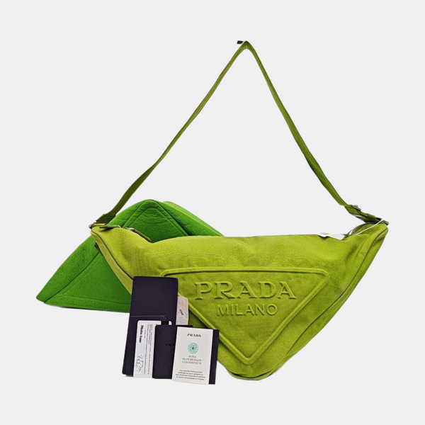 Triangle Canvas Green