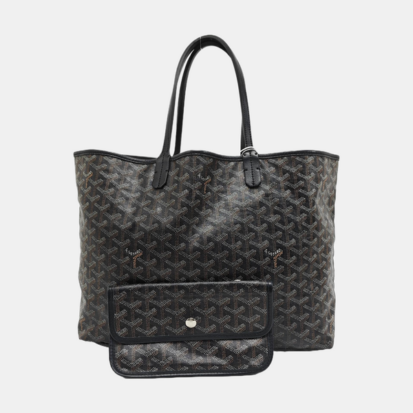 Saint Louis PM Coated Canvas Black