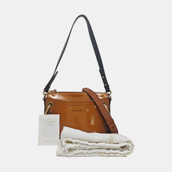 Roy Patent Leather Brown