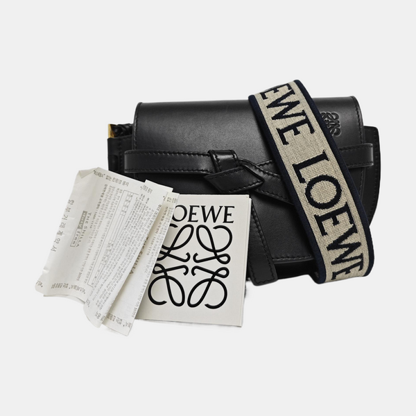 Gate Mini Calfskin Black