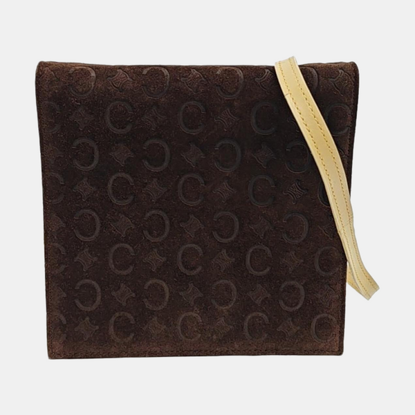 Suede Shoulder Bag Brown