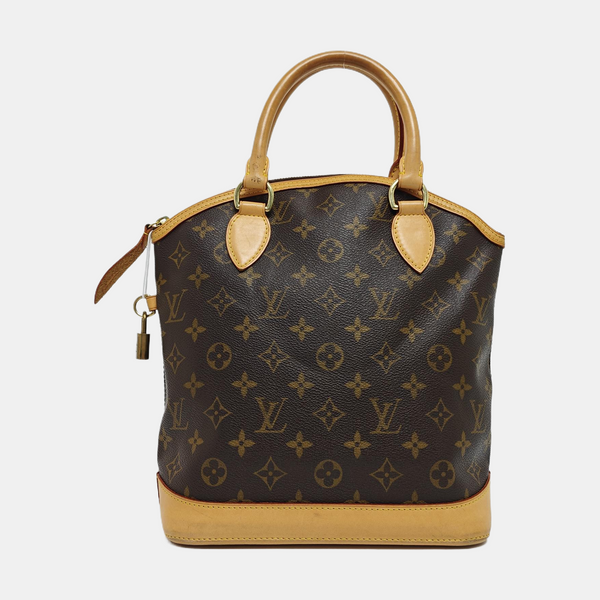 LOCKIT PM Monogram Coated Canvas Brown