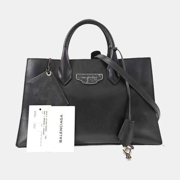 Work S Calfskin Black