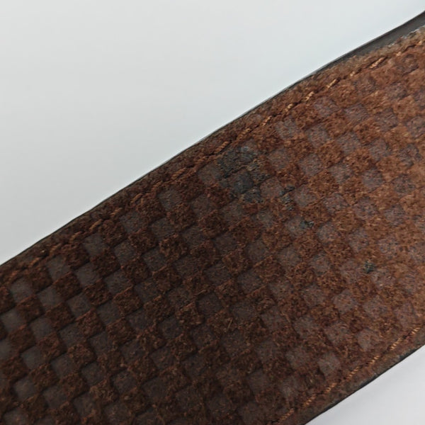 Suede Belt Brown