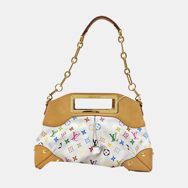 LV × TM JUDY MM Monogram Coated Canvas White
