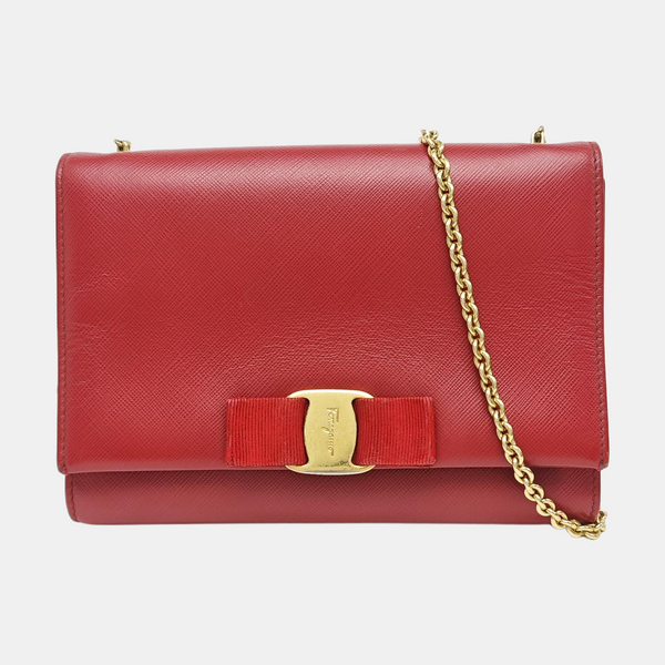 Ginny Calfskin Red