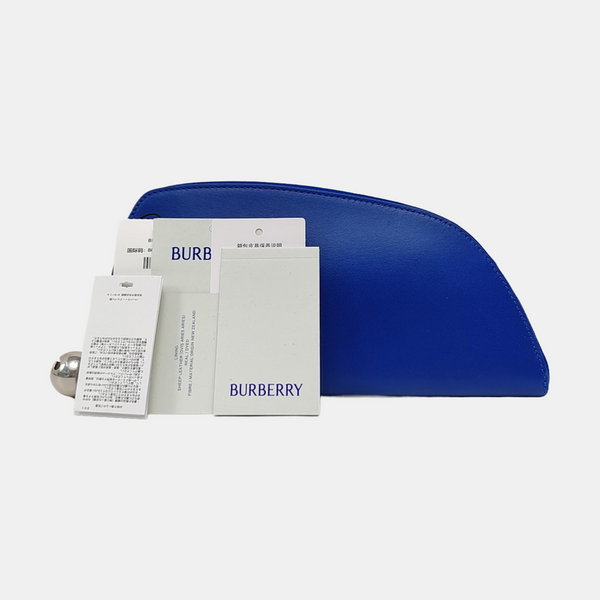 SHIELD Large Calfskin Blue