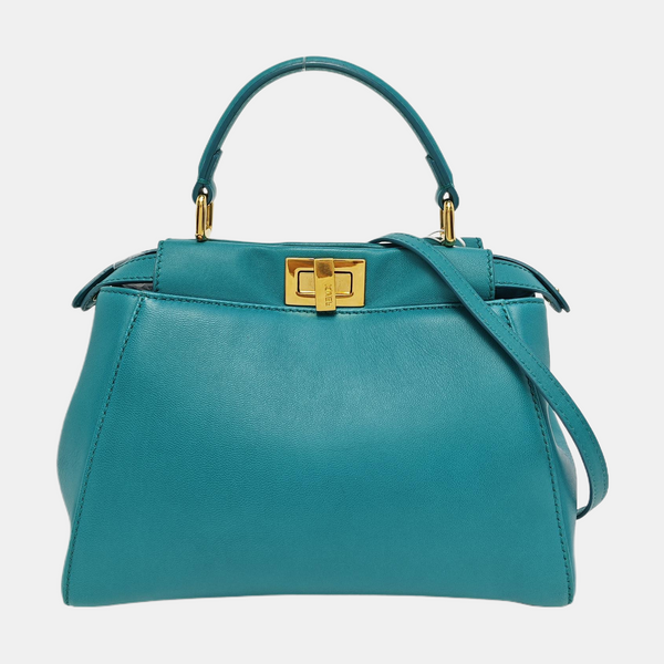 Peekaboo Mini Calfskin Green