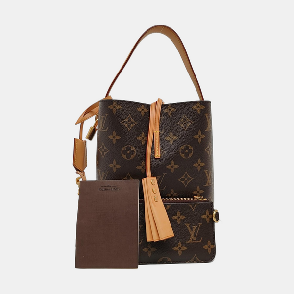 NN14 Monogram Coated Canvas Brown