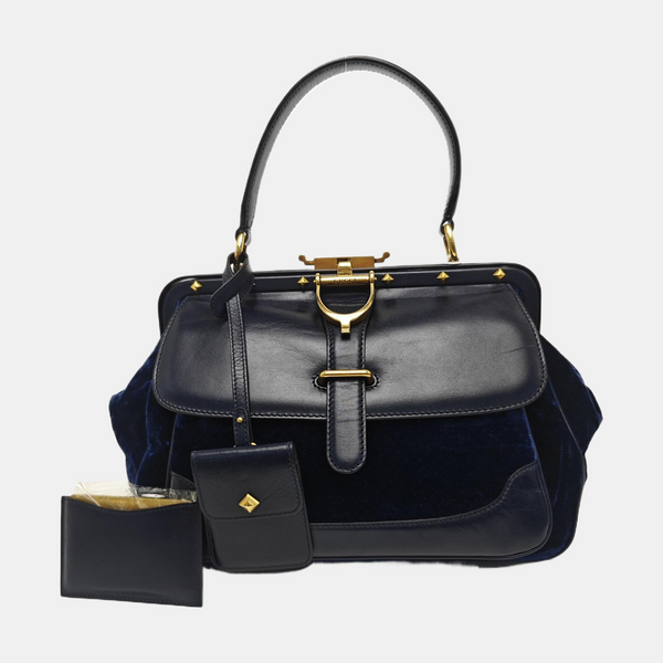 Calfskin Tote Bag Blue