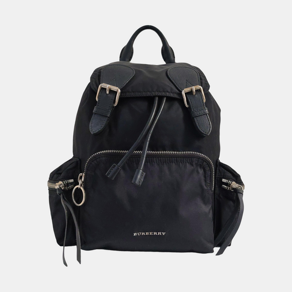 The Rucksack Medium Nylon Black