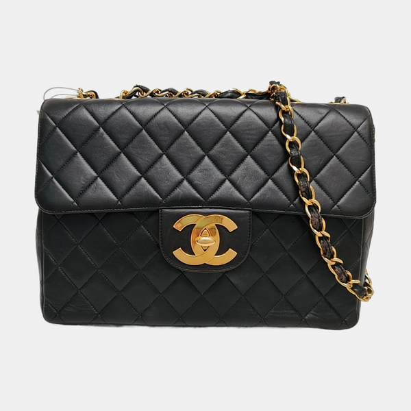 Quilted Lambskin Black